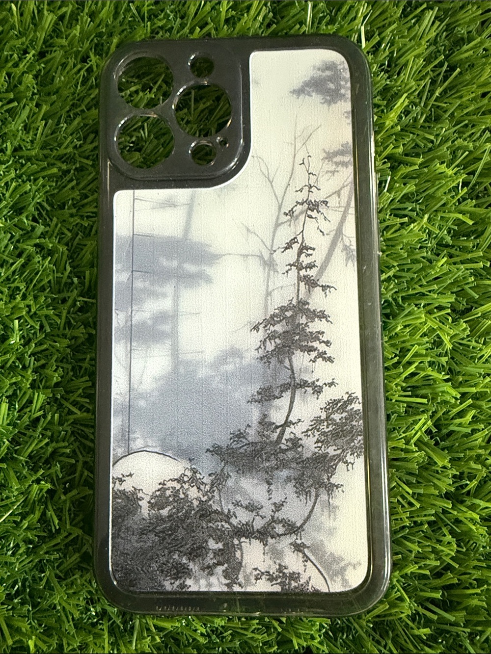 Black & White Botanical Print iPhone 13 Pro Max Case